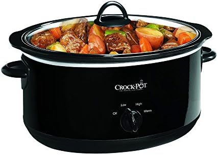 Crock-Pot 8 Quart Manual Slow Cooker – Black prnrre