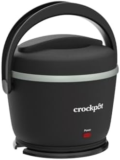 Crock-Pot Electric Lunch Box Food Warmer 20oz – Black jc6f85