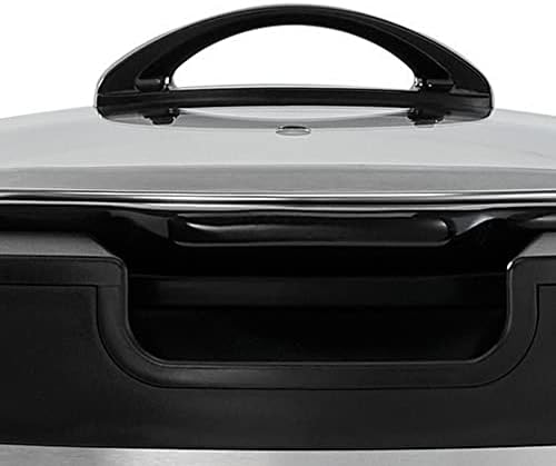 Crock-Pot Thermoshield 6 Quart Slow Cooker with Carry Handles ep9hg4