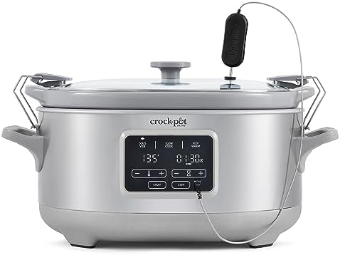 Crock-Pot 7 Quart Programmable Cook & Carry Slow Cooker 8q2jhw
