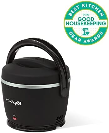 Crock-Pot Electric Lunch Box Food Warmer 20oz – Black jc6f85