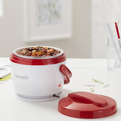 Crock-Pot Portable Lunch Food Warmer – Red tvr8yh