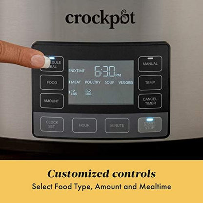 Crock-Pot MyTime 6 Quart Programmable Slow Cooker gk55b7