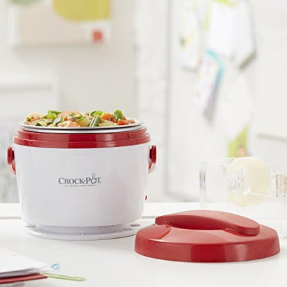 Crock-Pot Portable Lunch Food Warmer – Red tvr8yh
