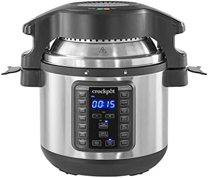 Crock-Pot Express Crisp 8 Quart 10-in-1 Pressure Cooker mmscjw