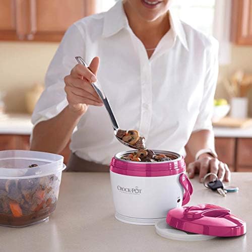 Crock-Pot Lunch Crock Portable Food Warmer 20oz – Pink d3gy6c