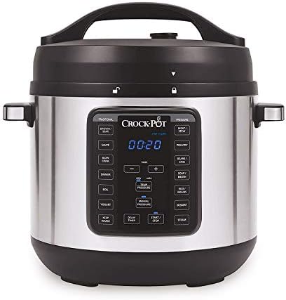Crock-Pot 8 Quart Express Crock Multi-Use Pressure Cooker teycws