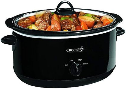 Crock-Pot 8 Quart Manual Slow Cooker – Black prnrre