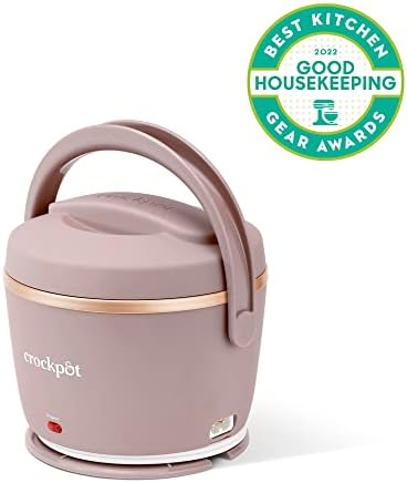 Crock-Pot Electric Lunch Box Food Warmer 20oz – Blush Pink 57ktqu