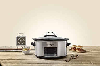 Crock-Pot MyTime 6 Quart Programmable Slow Cooker gk55b7
