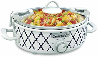 Crock-Pot 2.5 Quart Compact Casserole Slow Cooker fz4wry