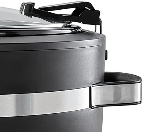 Crock-Pot Thermoshield 6 Quart Slow Cooker with Carry Handles ep9hg4
