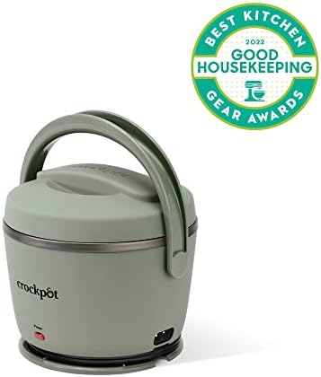 Crock-Pot Portable Electric Lunch Box Food Warmer – Green gyzb9u