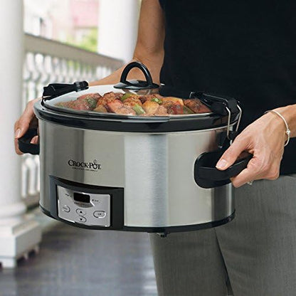Crock-Pot Cook & Carry 6 Quart Programmable Slow Cooker nw6494