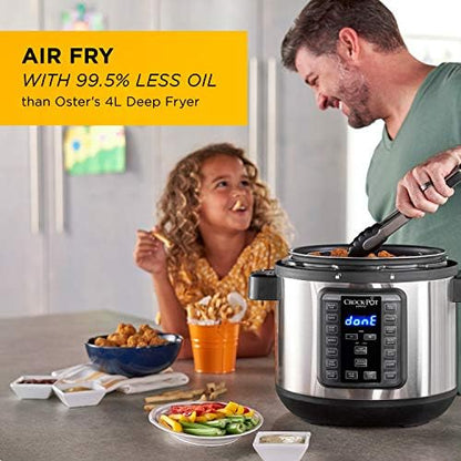 Crock-Pot Express Crisp 8 Quart 10-in-1 Pressure Cooker mmscjw