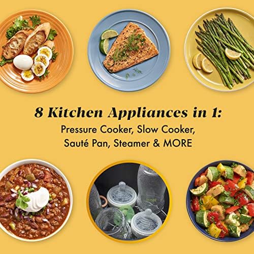 Crock-Pot 8 Quart Express Crock Multi-Use Pressure Cooker teycws