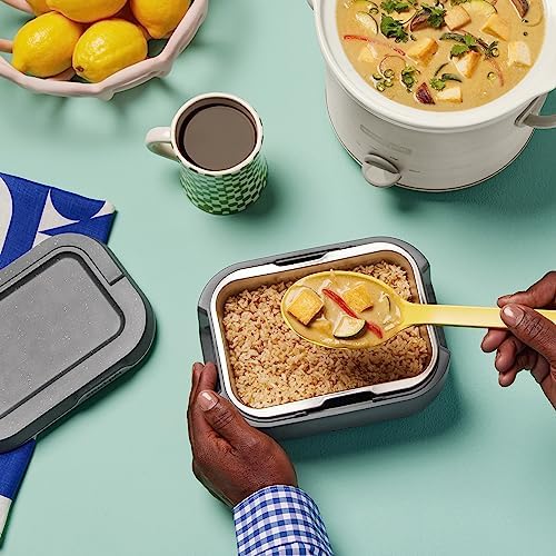 Crock-Pot Portable Electric Lunch Box Food Warmer 28oz h83suj