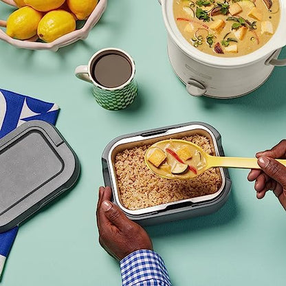 Crock-Pot Portable Electric Lunch Box Food Warmer 28oz h83suj