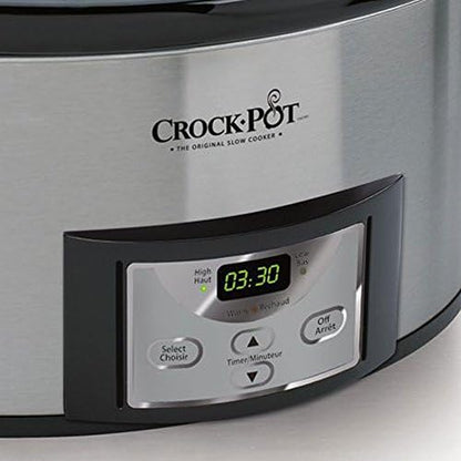 Crock-Pot Cook & Carry 6 Quart Programmable Slow Cooker nw6494