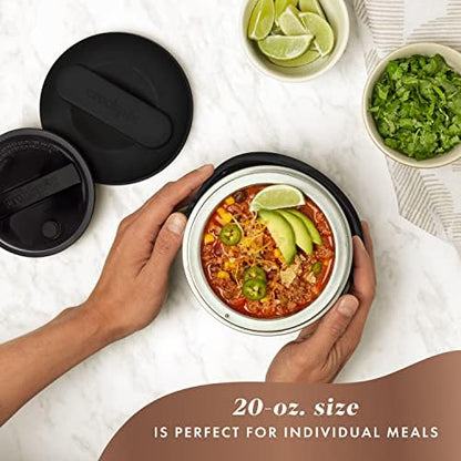 Crock-Pot Electric Lunch Box Food Warmer 20oz – Black jc6f85