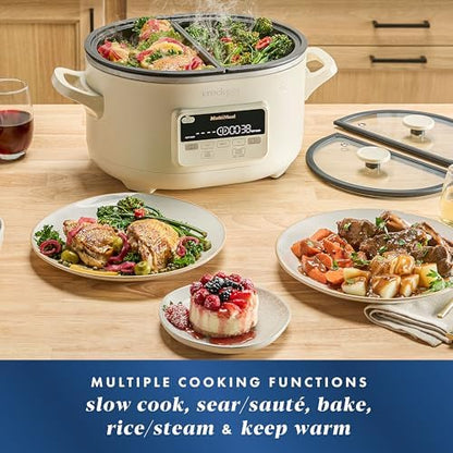 Crock-Pot MultiMeal Multicooker with Programmable Slow Cooker bqwaxt