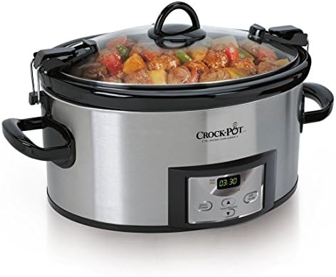 Crock-Pot Cook & Carry 6 Quart Programmable Slow Cooker nw6494