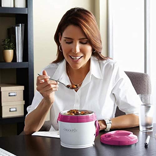 Crock-Pot Lunch Crock Portable Food Warmer 20oz – Pink d3gy6c