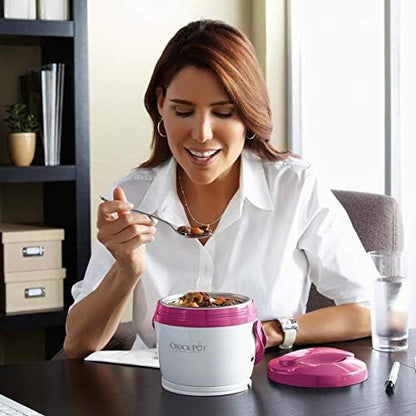 Crock-Pot Lunch Crock Portable Food Warmer 20oz – Pink d3gy6c