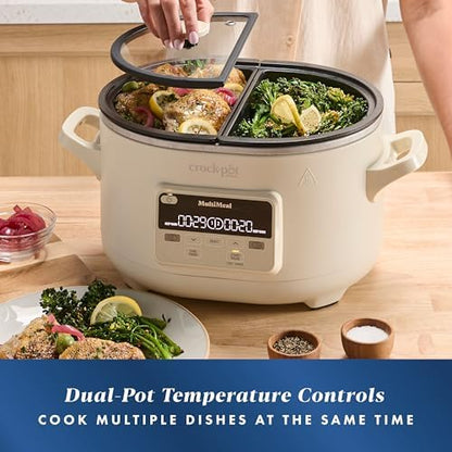 Crock-Pot MultiMeal Multicooker with Programmable Slow Cooker bqwaxt
