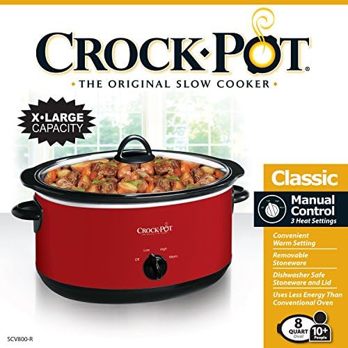 Crock-Pot Express Crock 8 Quart Programmable Slow Cooker 7bzhct