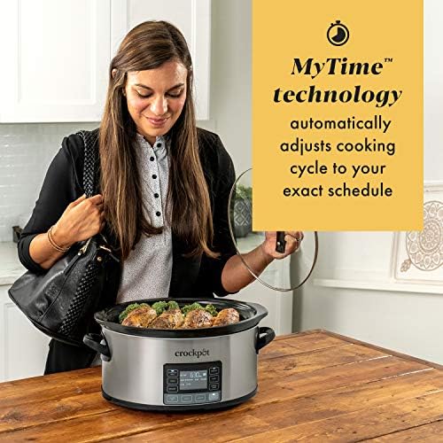 Crock-Pot MyTime 6 Quart Programmable Slow Cooker gk55b7