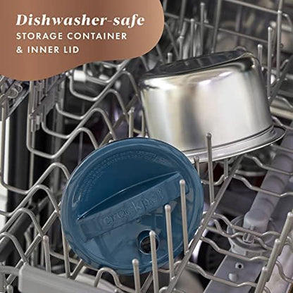 Crock-Pot Electric Lunch Box Food Warmer 20oz – Faded Blue v46wnz