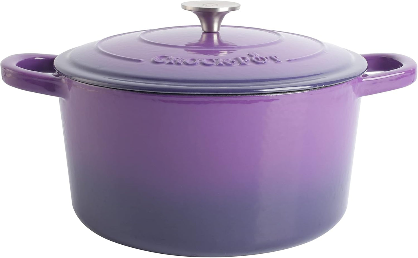 Crock-Pot 3 Quart Enameled Cast Iron Dutch Oven – Aqua zwynvj