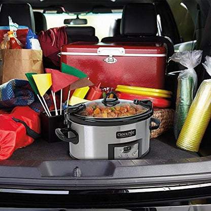 Crock-Pot Cook & Carry 6 Quart Programmable Slow Cooker nw6494