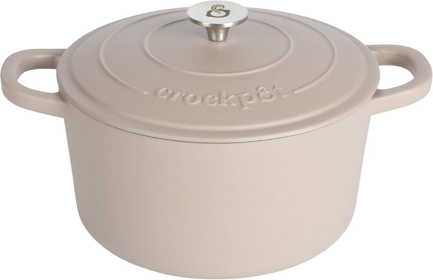Crock-Pot 3 Quart Enameled Cast Iron Dutch Oven – Aqua zwynvj
